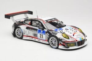 Porsche 911 991.1 GT3 R #21 WTM Racing J. Stursberg / V. Krumbach 24h Nurburgring 2016 Minichamps 1:18 155166021 Μέταλλο - εικόνα 4 από 6
