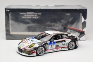 Porsche 911 991.1 GT3 R #21 WTM Racing J. Stursberg / V. Krumbach 24h Nurburgring 2016 Minichamps 1:18 155166021 Μέταλλο - εικόνα 6 από 6