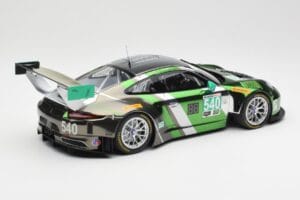 Porsche 911 991.1 GT3 R #540 Black Swan Racing P. Long / T. Pilgrim 24h Daytona 2016 Minichamps 1:18 155166540 Μέταλλο - εικόνα 2 από 6