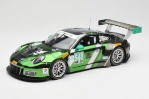 Porsche 911 991.1 GT3 R #540 Black Swan Racing P. Long / T. Pilgrim 24h Daytona 2016 Minichamps 1:18 155166540 Μέταλλο