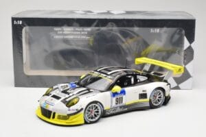 Porsche 911 991.1 GT3 R #911 Manthey Racing N. Tandy / E. Bamber 24h Nurburgring 2016 Minichamps 1:18 155166911 Μέταλλο - εικόνα 6 από 6