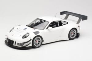 Porsche 911 991.1 GT3 R Λευκό Με Ασημί Ζάντες Minichamps 1:18 153166000 Μέταλλο
