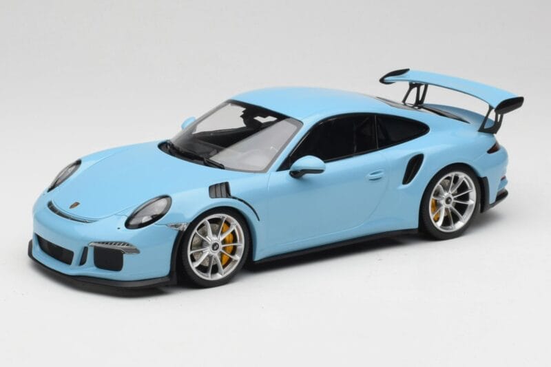 Porsche 911 991.1 GT3 RS Μπλε Ματ Ζάντες Minichamps 1:18 153066235 Μέταλλο