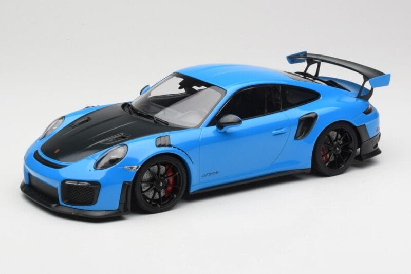 Porsche 911 991.2 GT2 RS Μπλε με Μαύρες Ζάντες Minichamps 1:18 155068308 Μέταλλο