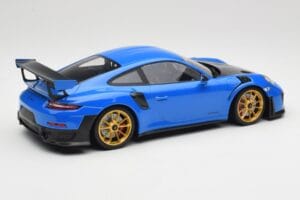 Porsche 911 991.2 GT2 RS Μπλε με Χρυσές Ζάντες Minichamps 1:18 155068302 Μέταλλο - εικόνα 2 από 6