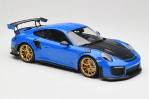 Porsche 911 991.2 GT2 RS Μπλε με Χρυσές Ζάντες Minichamps 1:18 155068302 Μέταλλο - εικόνα 4 από 6