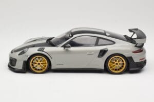 Porsche 911 991.2 GT2 RS Chalk Weissach Package Χρυσές Ζάντες Minichamps 1:18 155068304 Μέταλλο - εικόνα 3 από 6