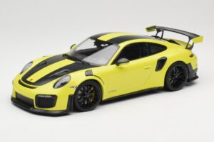 Porsche 911 GT2 RS 991.2 Weissach Package Πράσινο Μαύρες Ζάντες Minichamps 1:18 155068300-1 Μέταλλο