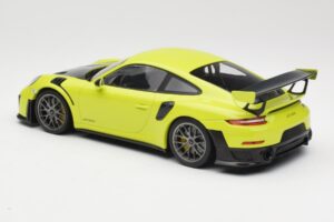 Porsche 911 991.2 GT2 RS Λαχανί με Ασημί Ζάντες Minichamps 1:18 155068309 Μέταλλο - εικόνα 5 από 6