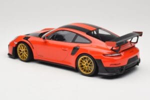 Porsche 911 991.2 GT2 RS Πορτοκαλί Weissach Package Χρυσές Ζάντες Minichamps 1:18 155068305 Μέταλλο - εικόνα 5 από 6