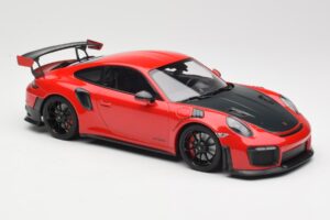 Porsche 911 GT2 RS 991.2 Κόκκινο Μαύρες Ζάντες Minichamps 1:18 155068307 Μέταλλο - εικόνα 4 από 6