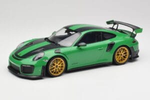 Porsche 911 991.2 GT2 RS Weissach Package British Racing Πράσινο & Χρυσές Ζάντες Minichamps 1:18 153068318 Μέταλλο