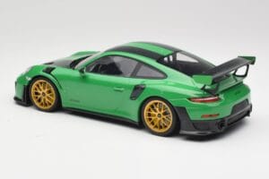 Porsche 911 991.2 GT2 RS Weissach Package British Racing Πράσινο & Χρυσές Ζάντες Minichamps 1:18 153068318 Μέταλλο - εικόνα 5 από 6