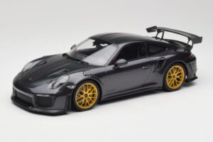 Porsche 911 991.2 GT2 RS Weissach Package Purple Metallic Με Χρυσές Ζάντες Μαγνησίου Minichamps 1:18 153068322 Μέταλλο