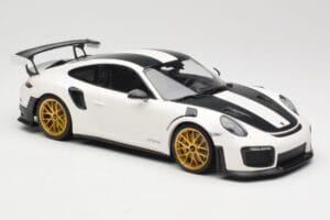 Porsche 911 991.2 GT2 RS Weissach Package Λευκό Με Χρυσές Ζάντες Minichamps 1:18 153068308 Μέταλλο - εικόνα 4 από 6