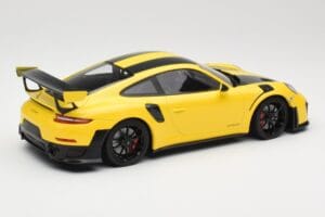 Porsche 911 991.2 GT2 RS Weissach Package Κίτρινο με Μαύρες Ζάντες Minichamps 1:18 155068311 Μέταλλο - εικόνα 2 από 6
