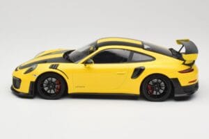 Porsche 911 991.2 GT2 RS Weissach Package Κίτρινο με Μαύρες Ζάντες Minichamps 1:18 155068311 Μέταλλο - εικόνα 3 από 6