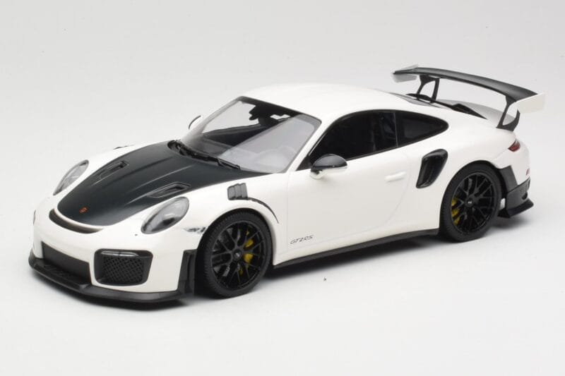 Porsche 911 991.2 GT2 RS Λευκό με Μαύρες Ζάντες Minichamps 1:18 155068310 Μέταλλο