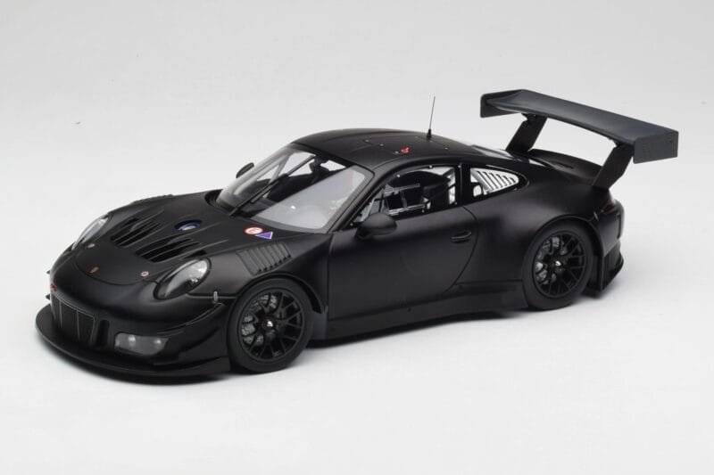 Porsche 911 991.2 GT3 R Matte Black Minichamps 1:18 155186901 Μέταλλο