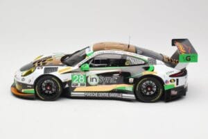 Porsche 911 991.2 GT3 R #28 Alegra Motorsports D. de Quesada / M. Morad Class Winners 24 Hours of Daytona 2017 Minichamps 1:1 - εικόνα 3 από 6