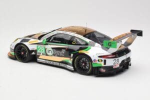 Porsche 911 991.2 GT3 R #28 Alegra Motorsports D. de Quesada / M. Morad Class Winners 24 Hours of Daytona 2017 Minichamps 1:1 - εικόνα 5 από 6