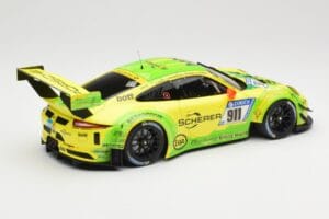 Porsche 911 991.2 GT3 R #911 Manthey Racing R. Dumas / F. Makowiecki 24 Hours of Nurburgring 2017 Minichamps 1:18 155176911 Μ - εικόνα 2 από 6