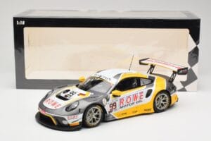 Porsche 911 991.2 GT3 R #99 Rowe Racing D. Olsen / M. Campbell 24 Hours of Spa 2019 Minichamps 1:18 155196099 Μέταλλο - εικόνα 6 από 6