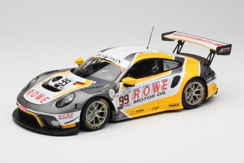 Porsche 911 991.2 GT3 R #99 Rowe Racing D. Olsen / M. Campbell 24 Hours of Spa 2019 Minichamps 1:18 155196099 Μέταλλο