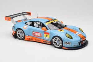 Porsche 911 991.2 GT3 R Pacific Gulf Racing #9 J. Lammers / K. Miura Super GT 300 Series 2017 Minichamps 1:18 155176909 Μέταλ - εικόνα 4 από 6