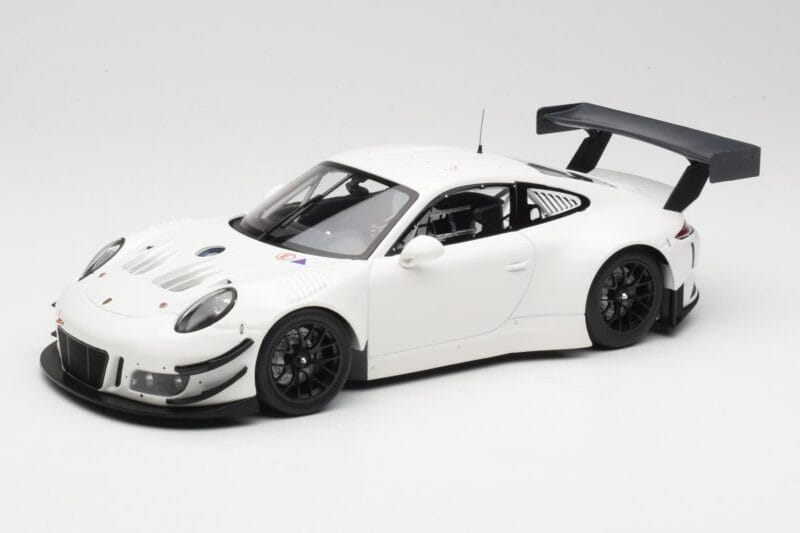 Porsche 911 991.2 GT3 R Λευκό με Μαύρες Ζάντες Minichamps 1:18 155186900 Μέταλλο