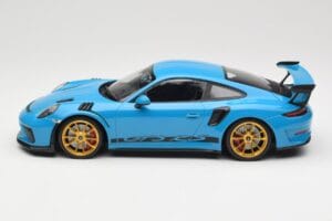 Porsche 911 991.2 GT3 RS Μπλε με Χρυσές Ζάντες Minichamps 1:18 155068222 Μέταλλο - εικόνα 3 από 6