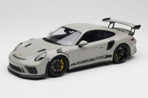 Porsche 911 991.2 GT3 RS Chalk Wording Μαύρες Ζάντες Minichamps 1:18 153068230 Μέταλλο