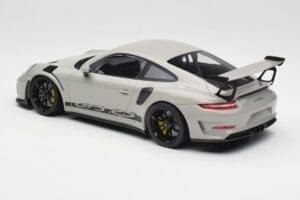 Porsche 911 991.2 GT3 RS Chalk Wording Μαύρες Ζάντες Minichamps 1:18 153068230 Μέταλλο - εικόνα 5 από 6