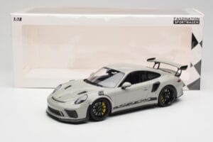 Porsche 911 991.2 GT3 RS Chalk Wording Μαύρες Ζάντες Minichamps 1:18 153068230 Μέταλλο - εικόνα 6 από 6