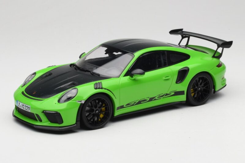 Porsche 911 991.2 GT3 RS Weissach Package Πράσινο Minichamps 1:18 153068233 Μέταλλο