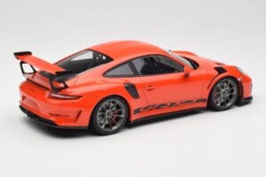 Porsche 911 991.2 GT3 RS Lava Orange & Ασημί Ζάντες Minichamps 1:18 155068225 Μέταλλο - εικόνα 2 από 6