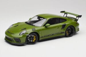 Porsche 911 991.2 GT3 RS Lizard Πράσινο Με Μαύρες Ζάντες Minichamps 1:18 155068233 Μέταλλο