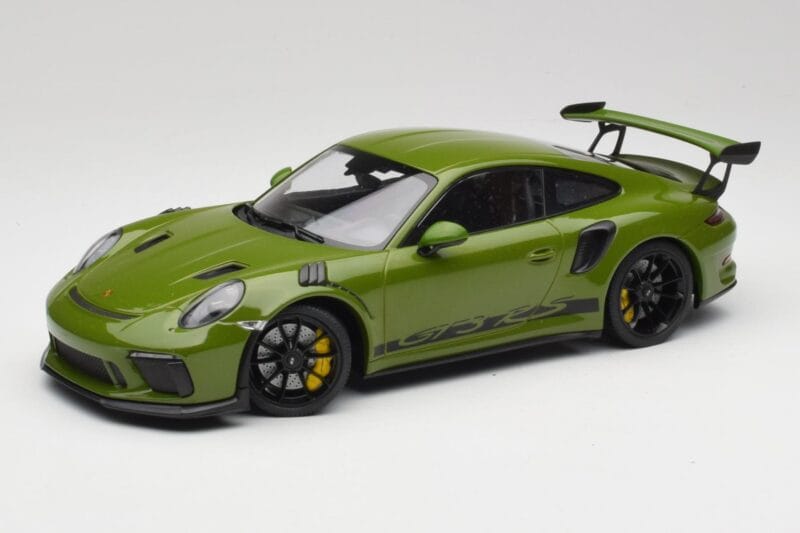Porsche 911 991.2 GT3 RS Lizard Πράσινο Με Μαύρες Ζάντες Minichamps 1:18 155068233 Μέταλλο