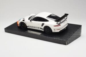 Porsche 911 991.2 GT3 RS Manthey Racing Λευκό & Μπλε & Πορτοκαλί Minichamps 1:18 MR-911-GT3RS-1805 Μέταλλο - εικόνα 5 από 6