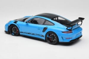 Porsche 911 991.2 GT3 RS Miami Μπλε Weissach Package & Μαύρες Ζάντες Μαγνησίου Minichamps 1:18 153068231 Μέταλλο - εικόνα 5 από 6