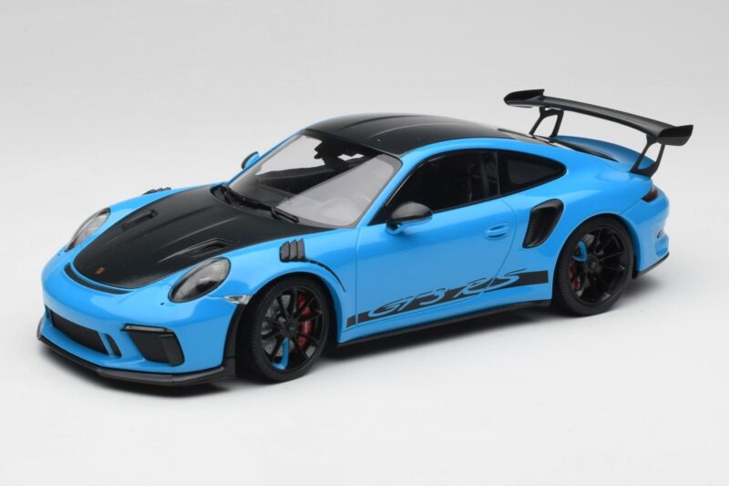 Porsche 911 991.2 GT3 RS Miami Μπλε Weissach Package & Μαύρες Ζάντες Μαγνησίου Minichamps 1:18 153068231 Μέταλλο