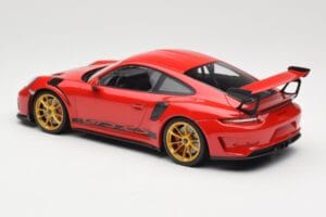 Porsche 911 991.2 GT3 RS Κόκκινο με Χρυσές Ζάντες Minichamps 1:18 155068220 Μέταλλο - εικόνα 5 από 6