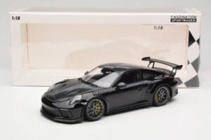 Porsche 911 991.2 GT3 RS Weissach Package Μαύρο Ασημί Ζάντες Μαγνησίου Minichamps 1:18 153068229 Μέταλλο - εικόνα 6 από 6