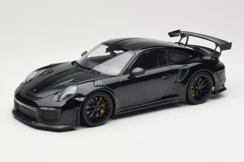 Porsche 911 991.2 GT3 RS Weissach Package Μαύρο Με Μαύρες Ζάντες Minichamps 1:18 153068321 Μέταλλο