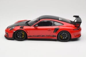 Porsche 911 991.2 GT3 RS Weissach Package Guards Red Μαύρες Ζάντες Minichamps 1:18 153068223 Μέταλλο - εικόνα 3 από 6