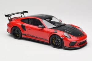 Porsche 911 991.2 GT3 RS Weissach Package Guards Red Μαύρες Ζάντες Minichamps 1:18 153068223 Μέταλλο - εικόνα 4 από 6