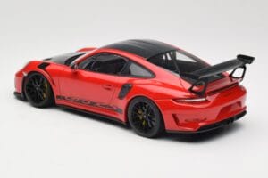 Porsche 911 991.2 GT3 RS Weissach Package Guards Red Μαύρες Ζάντες Minichamps 1:18 153068223 Μέταλλο - εικόνα 5 από 6