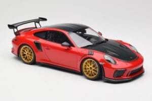 Porsche 911 991.2 GT3 RS Weissach Package Guards Red Χρυσές Ζάντες Μαγνησίου Minichamps 1:18 153068236 Μέταλλο - εικόνα 4 από 6