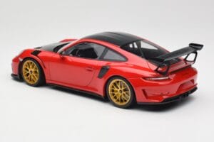 Porsche 911 991.2 GT3 RS Weissach Package Guards Red Χρυσές Ζάντες Μαγνησίου Minichamps 1:18 153068236 Μέταλλο - εικόνα 5 από 6