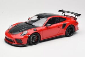 Porsche 911 991.2 GT3 RS Weissach Package Κόκκινο με Μαύρες Ζάντες Minichamps 1:18 155068230 Μέταλλο